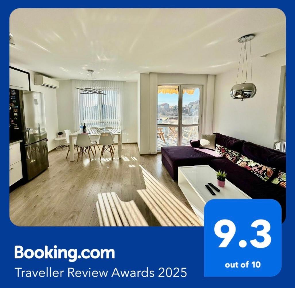 Briz Apartment; 2 Bdr; 6 Guests; Private Parking Varna Exterior photo